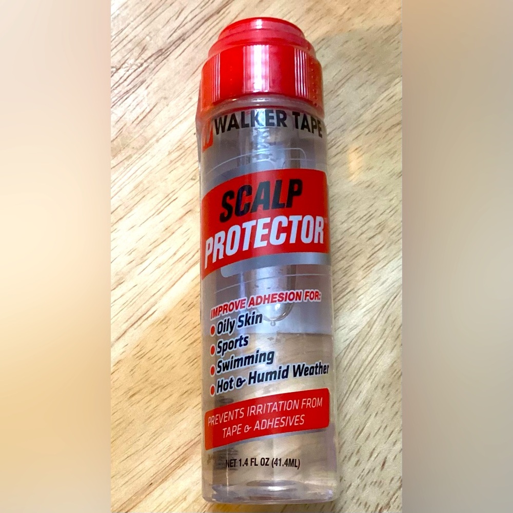 Walker Scalp Protector: Prevents irritation from wig and hairpiece adhesives.